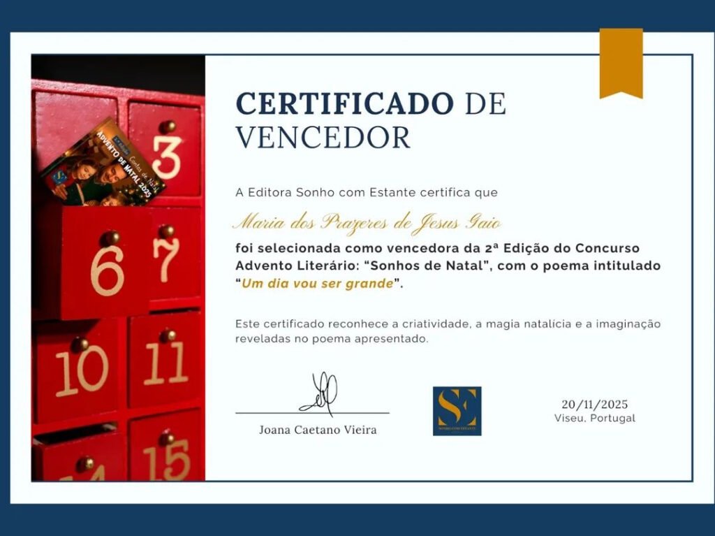 poema vencedor natal 2025 viseu